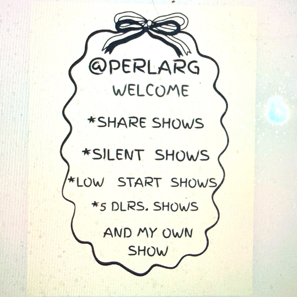 Meet your Posher,  ❤️Perla   Like this listing to get notified when I go lIVE ❤️ - Picture 11 of 11